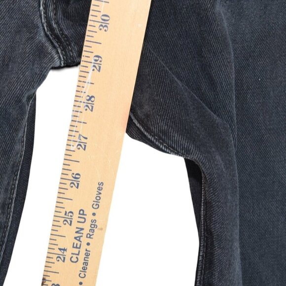 Levi’s 501 Faded Black Jeans W44 L30 Button Fly Straight Leg USA Classic - Picture 5 of 11